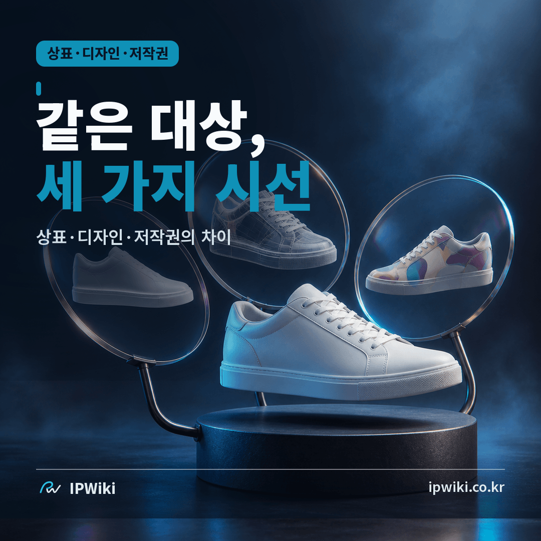 상표·디자인·저작권은 같은 대상을 무엇이 다르게 보나? 대표 이미지