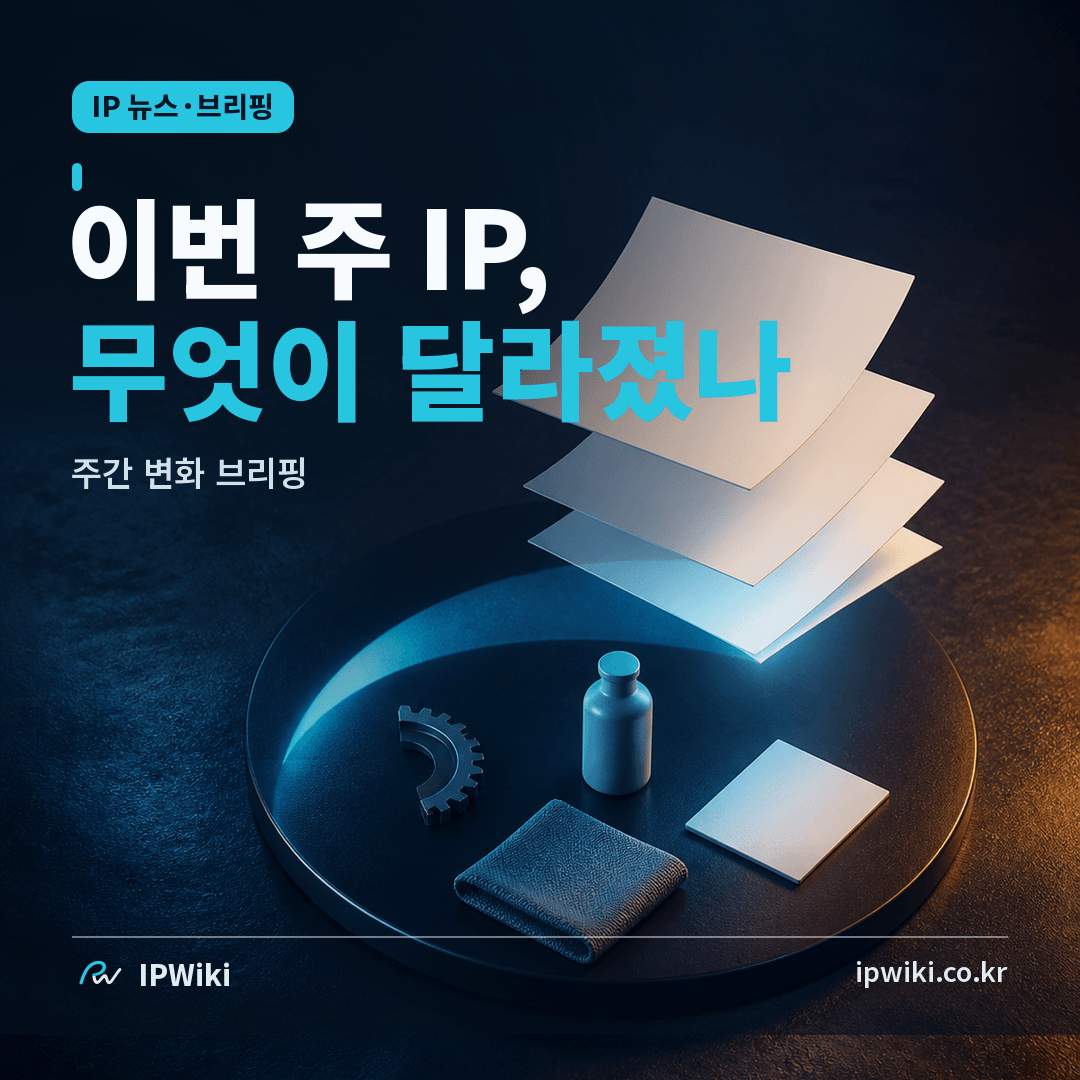 이번 주 IP, 무엇이 실제로 달라졌나? 대표 이미지